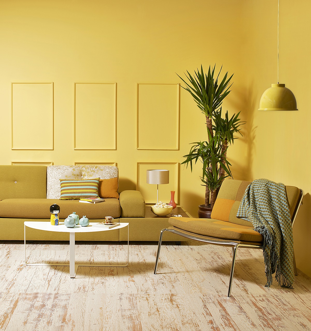 yellow in interior