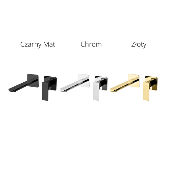 AREZZO Bateria umywalkowa podtynkowa chrom