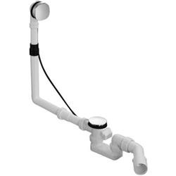 Zestaw przelewowo-odpływowy chrom