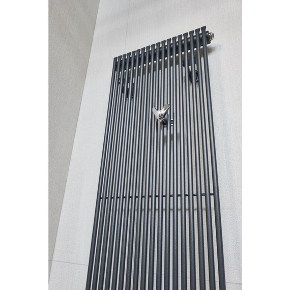 FAT VERTICAL Grzejnik pionowy 34.5x185 0557 black mat
