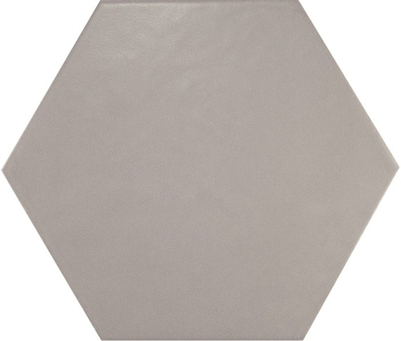 HEXATILE GRIS Płytka gresowa 17.5x20 szara mat