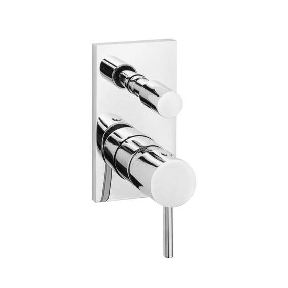 LUKKA Bateria wannowo-natryskowa Podtynkowa chrom