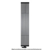 FAT VERTICAL Grzejnik pionowy 34.2x145 czarny 0550 black quartz