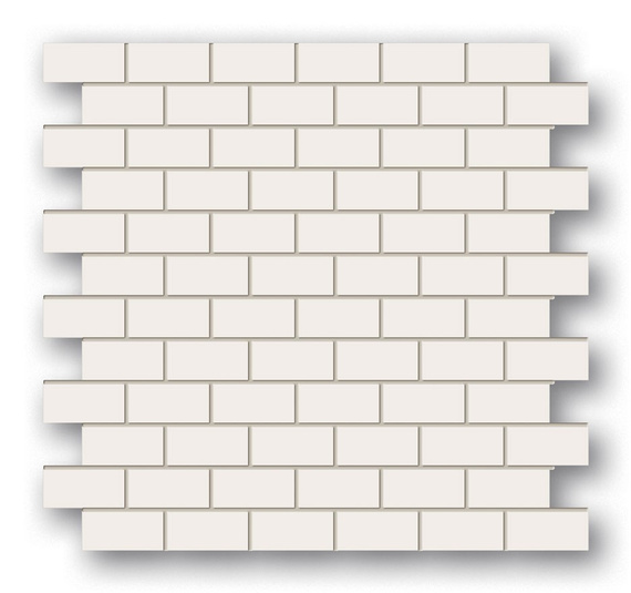 HYDE PARK 2 Mozaika 29.8x29.8 biała połysk 8mm