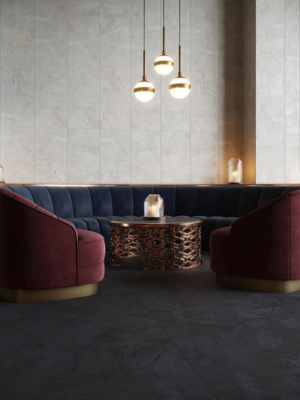 IMAGE SILVER Płytka ceramiczna 59.6x150 szara mat 10,5mm