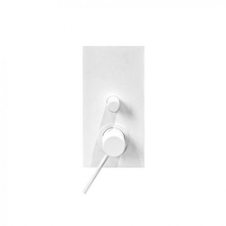 SIENA Bateria wannowo-natryskowa podtynkowa Biały mat