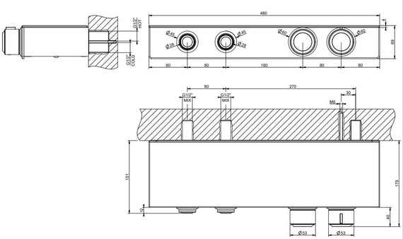 HI-FI SHELF ECLECTIC