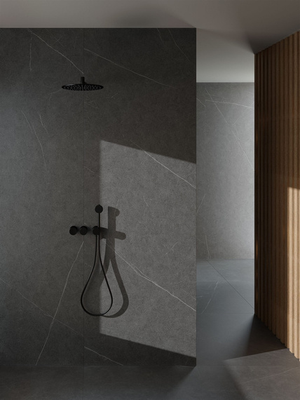 ALLURE ANTRACITE Płytka gresowa 59.8x59.8 cm antracytowa natural 9mm