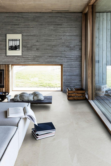 MYSTONE ARDESIA BIANCO Płytka gresowa 75x150 szara mat