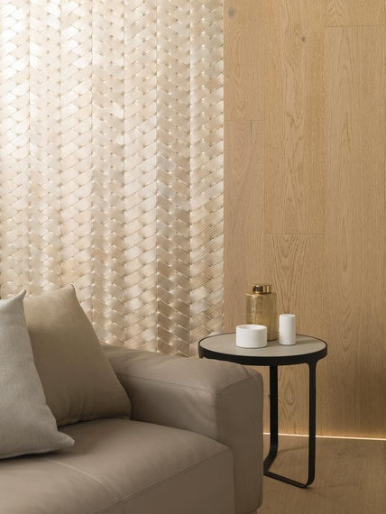 GRAVITY ALUMINIUM TRACE GOLD Mozaika 22.1x28.1 złota 3.6mm