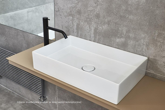 SIENA bateria umywalkowa stojąca biały mat