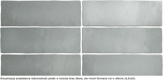 MAGMA GREY STONE Płytka ceramiczna 13.2x13.2 mat