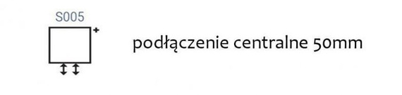FAT VERTICAL Grzejnik pionowy 45.6x145 biały połysk S005
