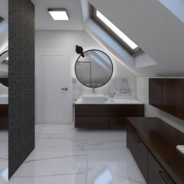 CLOUD Umywalka nablatowa 37x50 biała