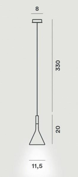 APLOMB GU10 Lampa wisząca brązowa
