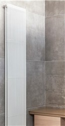 FAT VERTICAL Grzejnik pionowy 34.2x185 S005 biały mat