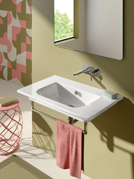 ITALY Umywalka wisząca 50x80 biała