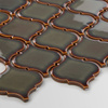 ARABESKA ŚREDNIA Mozaika ceramiczna 24.5x29.3 szara mat