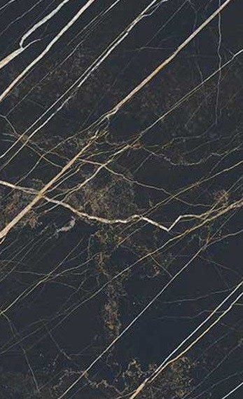 MARMOKER NIGHT STORM Płytka gresowa 60x120 czarna lucido 9mm