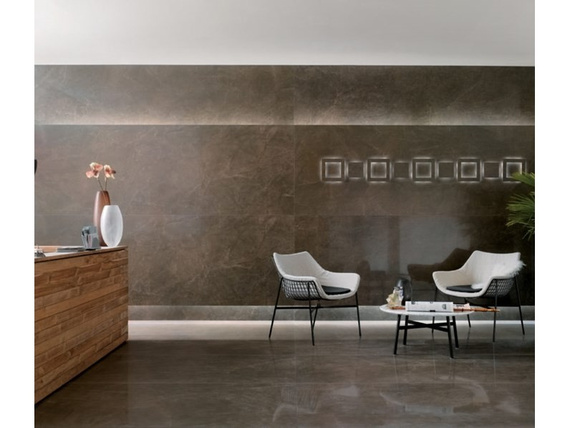 KERLITE EXEDRA Płytka gresowa 100x300 brązowa mat 3.5mm