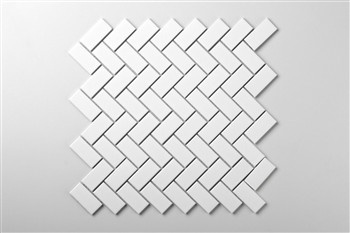 JODEŁKA BIAŁA Mozaika ceramiczna 26.5x28 biała połysk