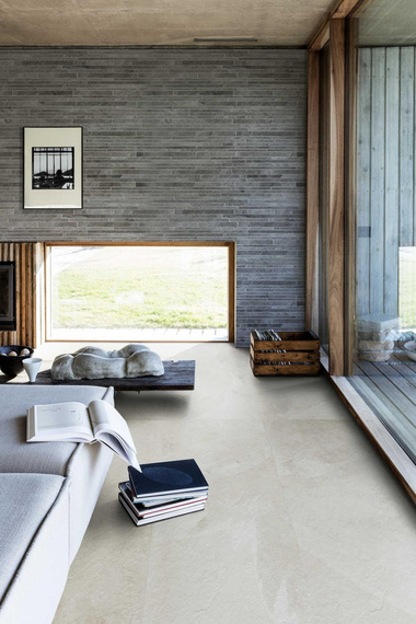 MYSTONE ARDESIA BIANCO Płytka gresowa 75x75 szara mat