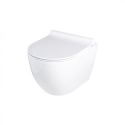 LEO/LEVEL PERFECT Deska wolnoopadająca biała