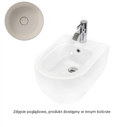 CALM RIMLESS Bidet wiszący 35x55 sand matt