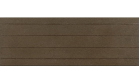 CONCRETA COKE Dekor ceramiczny 32.5x97.7 brązowy półmat 6mm