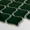 ARABESKA DUŻA EMERALD Mozaika 25.2x27.5 zielona połysk