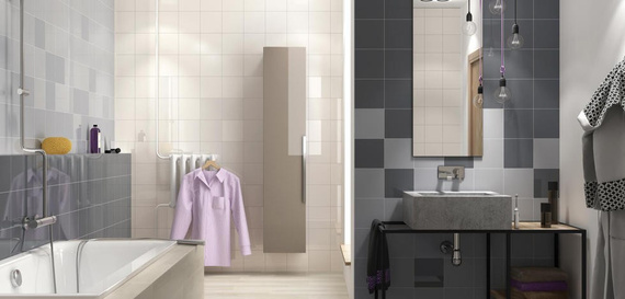 INWEST Płytka ceramiczna 19.8x19.8 szara mat 6.5mm