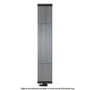 FAT VERTICAL Grzejnik pionowy 34.5x185 black matt 0557