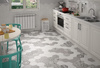 HEXATILE HARMONY B&W Płytka gresowa 17.5x20 patchwork