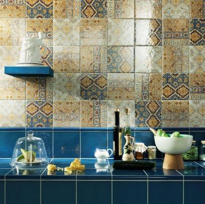 MAJOLIKA INTENSE B Dekor ceramiczny 20x20 połysk