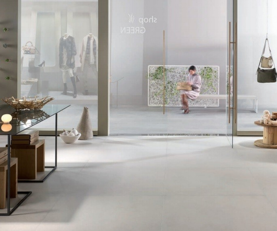 CONPROJ 12W Płytka gresowa 60x120 biała mat 10.5mm