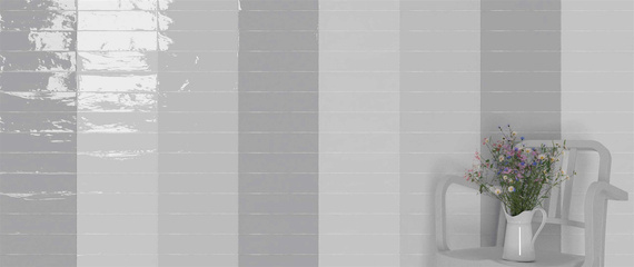 CRAFTED HM WHITE Płytka ceramiczna 7.5x30 biała połysk