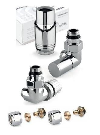 VERO Zestaw zaworów PEX z głowicą