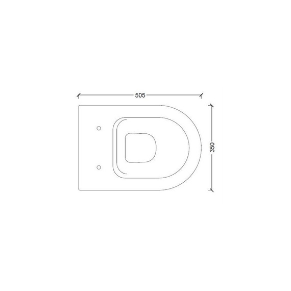 CALM/SMOOTH Deska wolnoopadająca czarny mat