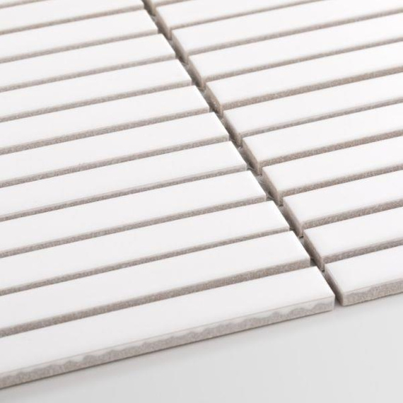 STICK Mozaika 29.6x29.6 biała mat 7mm