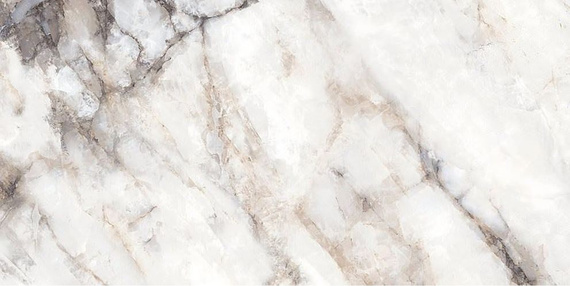 CRYSTAL WHITE Płytka gresowa 60x120 biała polished 10mm