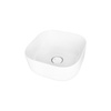 CLOUD Umywalka nablatowa 37x37 biała