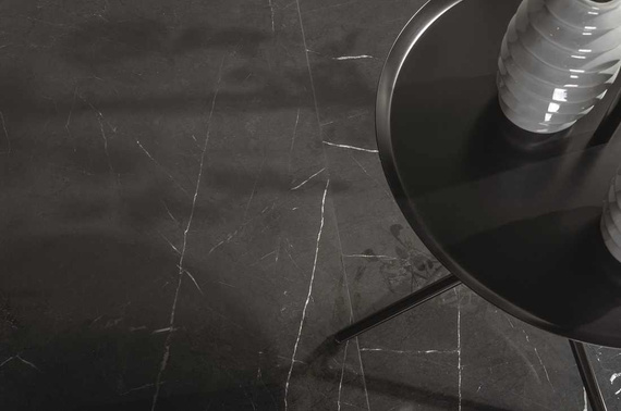 MARQUINA PULIDO Płytka gresowa 120x120 czarna połysk