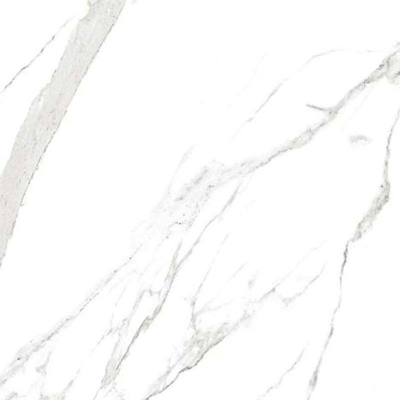 MARMOKER STATUARIO G Płytka gresowa 120x120 biała honed 6mm