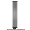FAT VERTICAL Grzejnik pionowy 19.3x185 czarny matt 0557