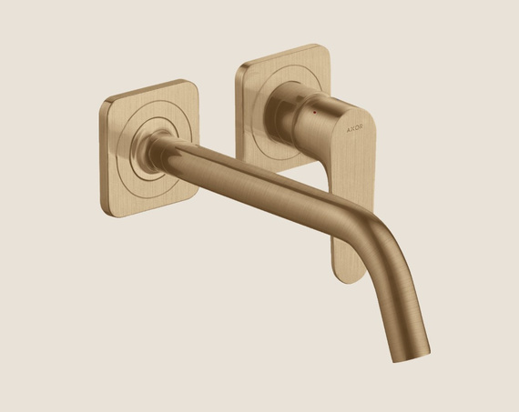 CITTERIO M Bateria umywalkowa brązowa szczotkowana