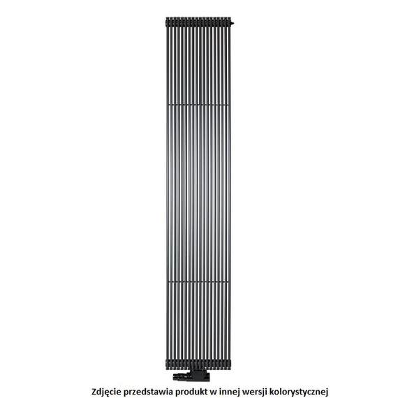 FAT VERTICAL Grzejnik pionowy 45.6X145 black matt 0557 902W