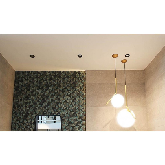 IO58 BLACK Oprawa wpuszczana czarna