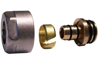 SCHLOSSER Złączka zaciskowa 1/2" chrom