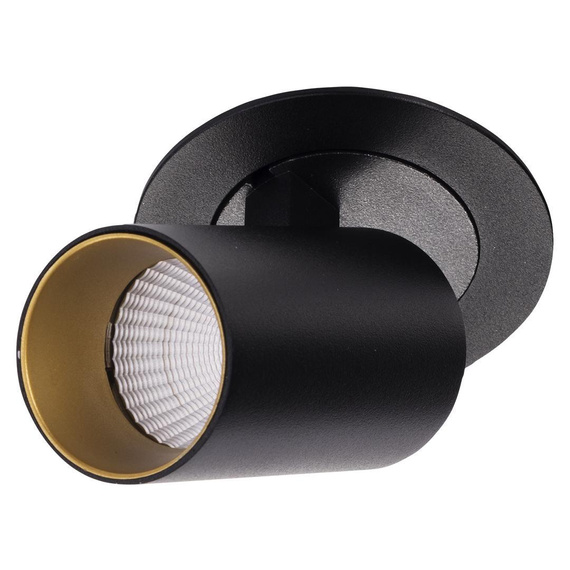 MR HIDE ROUND Oprawa wpuszczana czarna