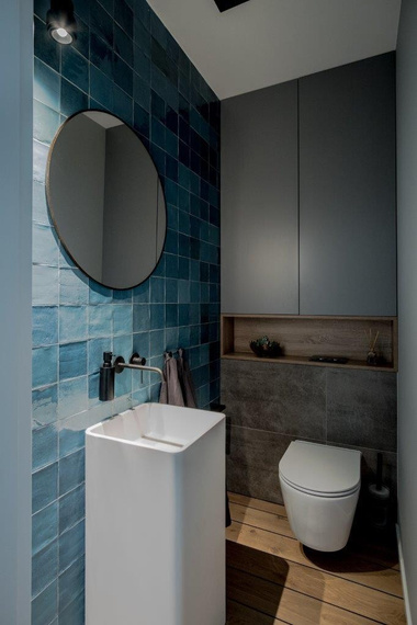 FIVE STARS SQUARE Umywalka wolnostojąca 40x40 biały mat